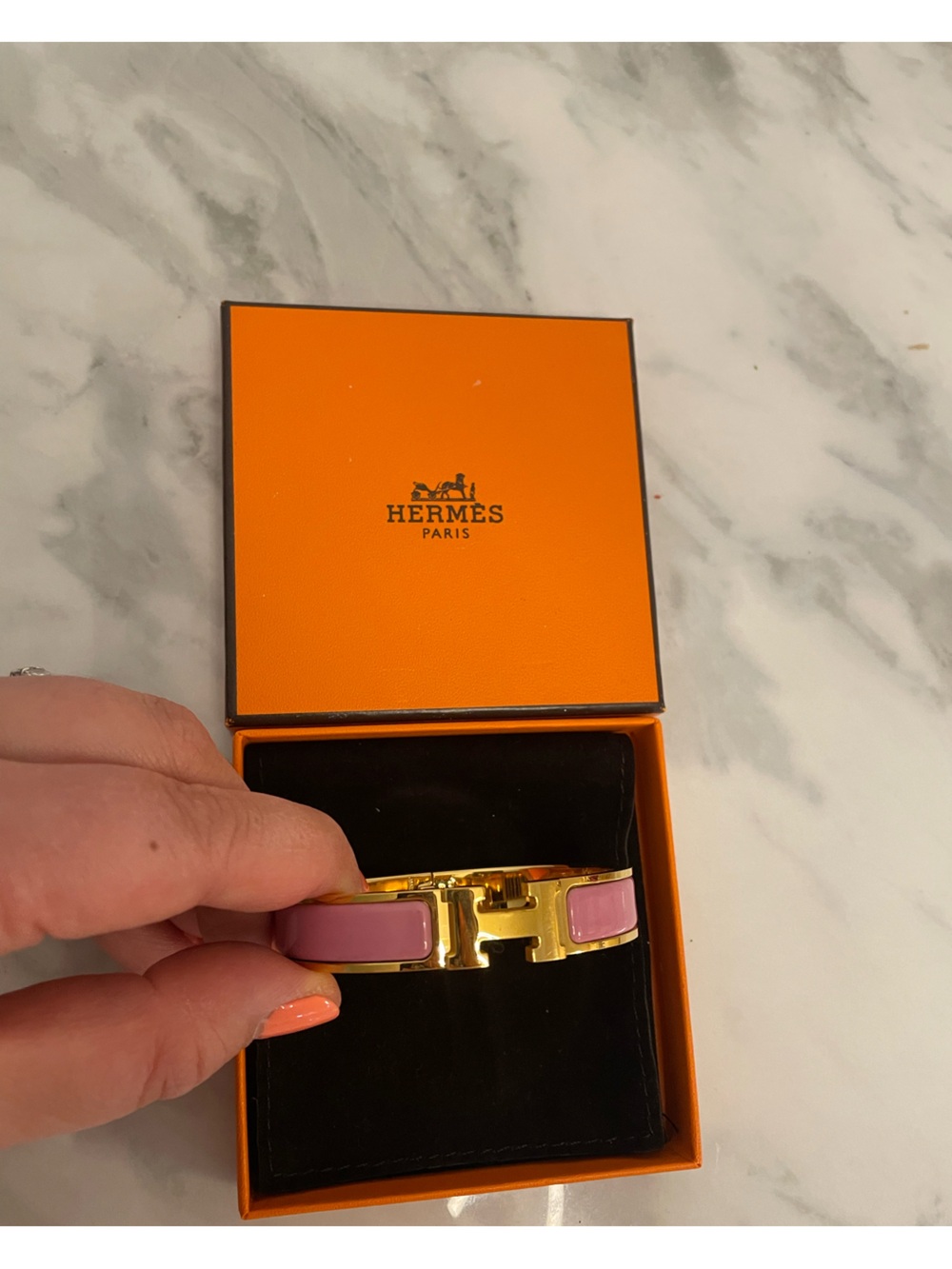 Hermes Clic H Bracelet - Picture 2 of 5